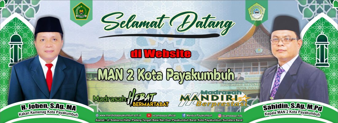 Selamat Datang di Website Man 2 Payakumbuh