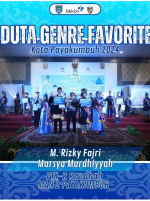 Rizky Dan Marsya Jadi Winner Favorit Duta Genre Kota Payakumbuh