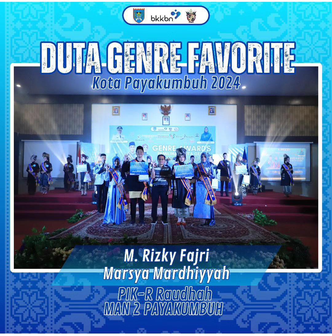 Rizky Dan Marsya Jadi Winner Favorit Duta Genre Kota Payakumbuh